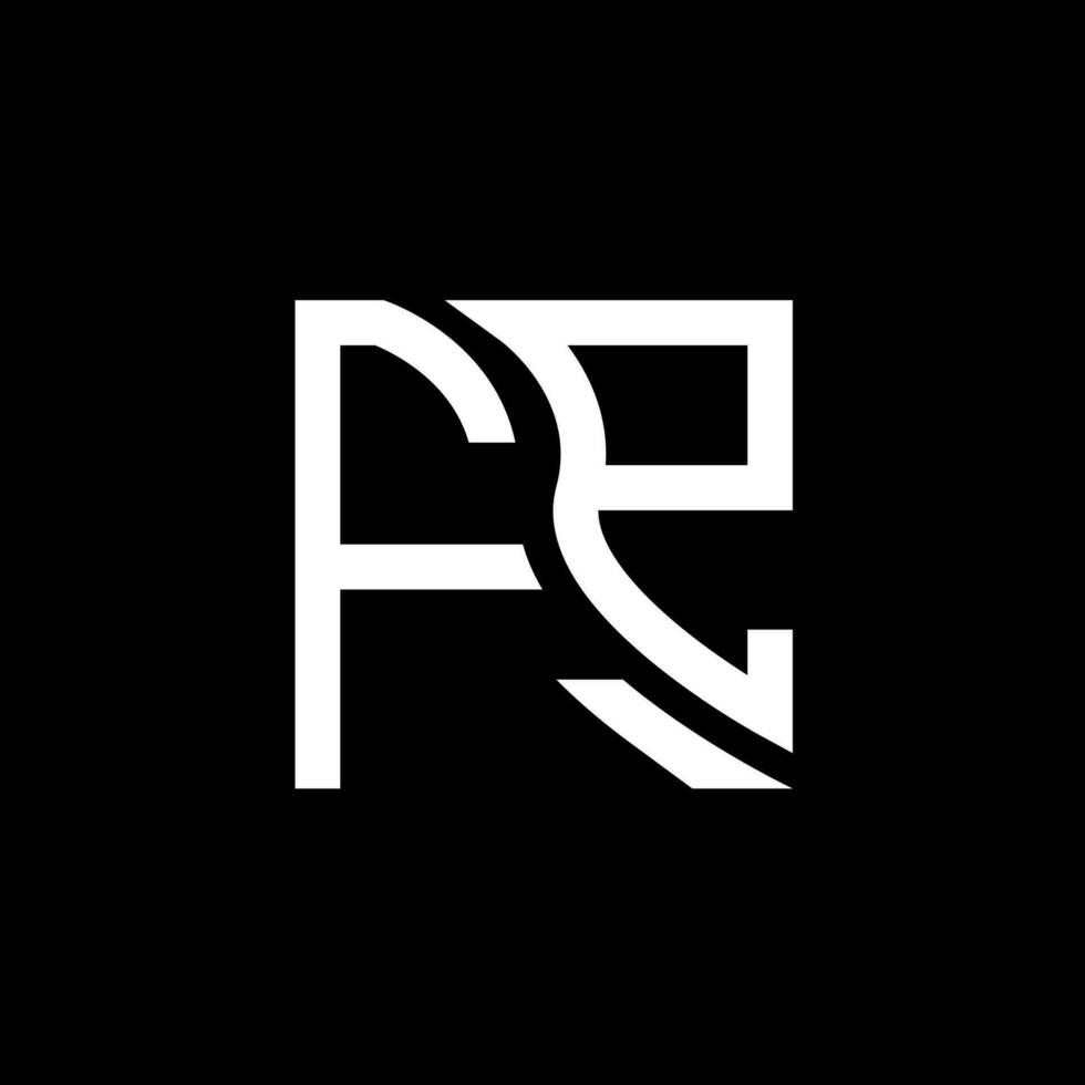 fp carta logotipo vetor projeto, fp simples e moderno logotipo. fp luxuoso alfabeto Projeto