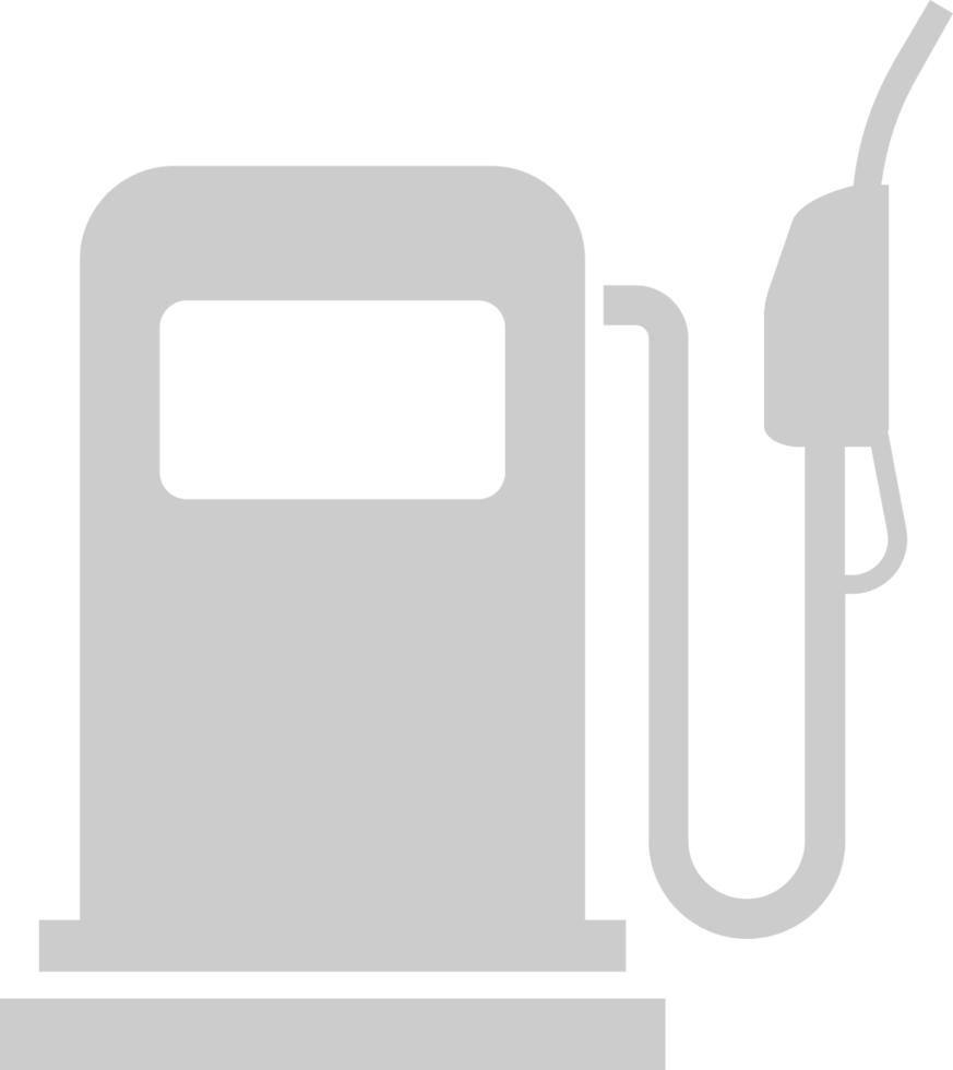 posto de gasolina vetor