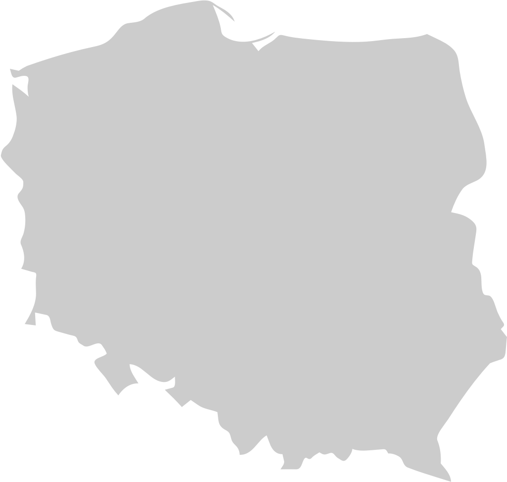 mapa da polônia vetor
