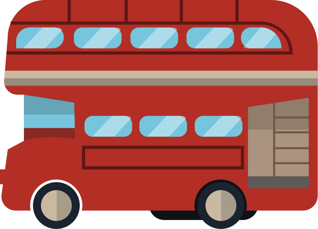 Londres cidade ônibus vetor