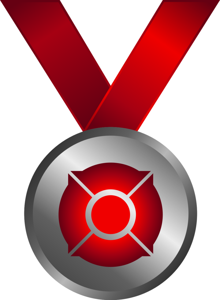 medalha da cruz maltesa vetor