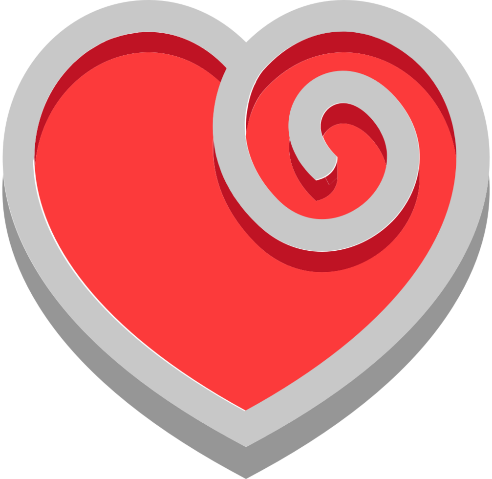 logotipo do coração vetor