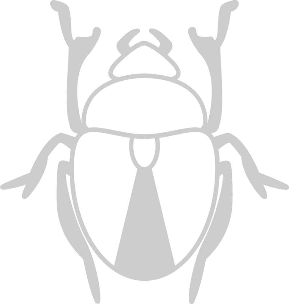 escaravelho do egito vetor