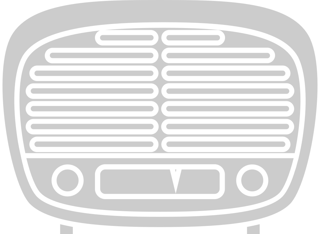 rádio vintage vetor