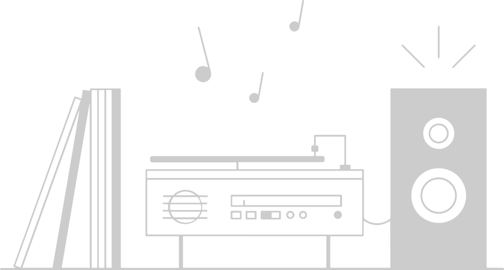 toca-discos vetor