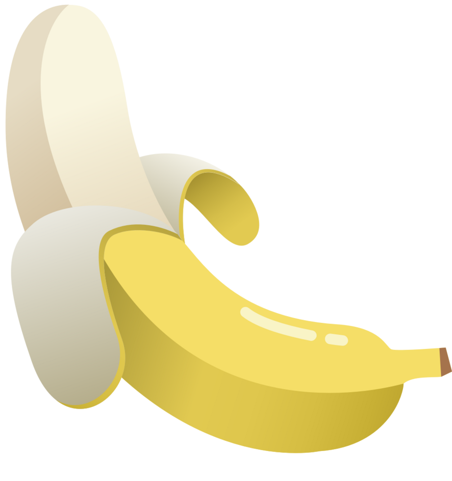 banana vetor