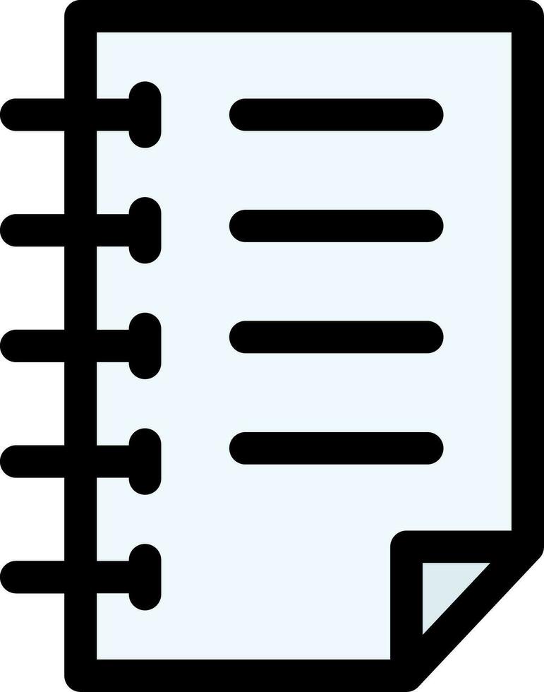 design de ícone criativo de notebook vetor