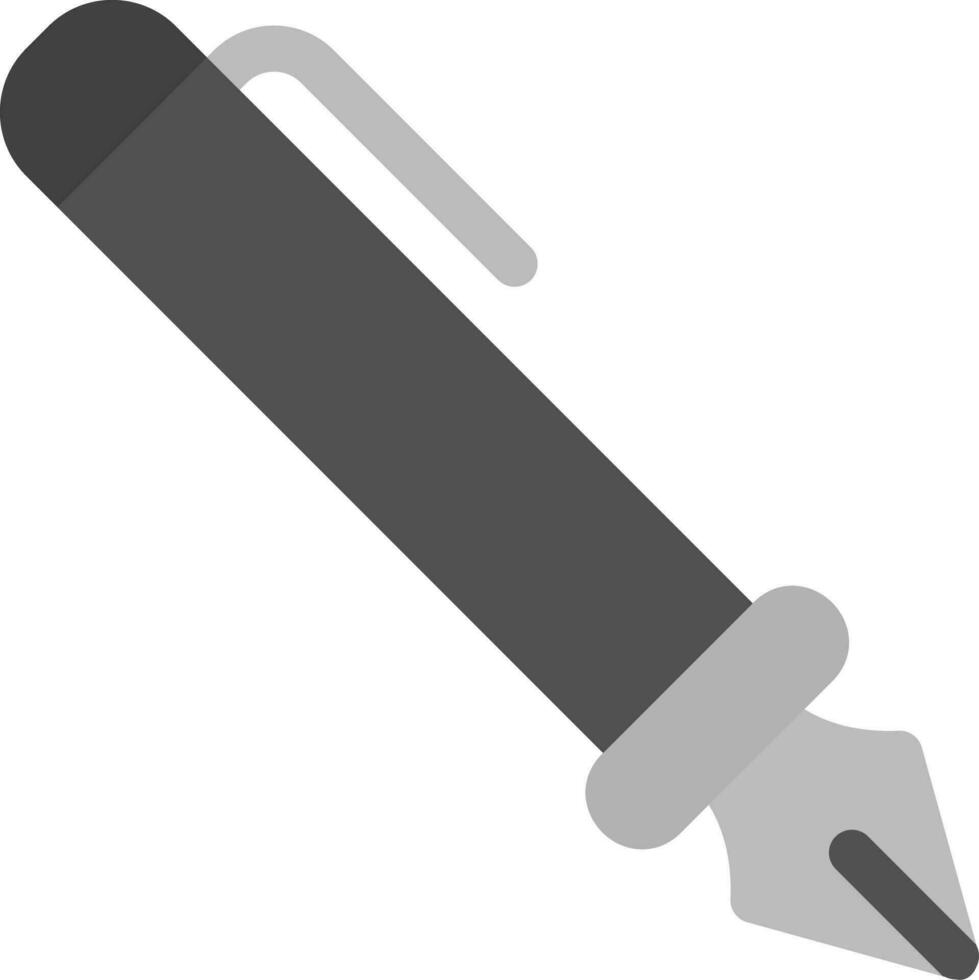 design de ícone criativo de caneta-tinteiro vetor