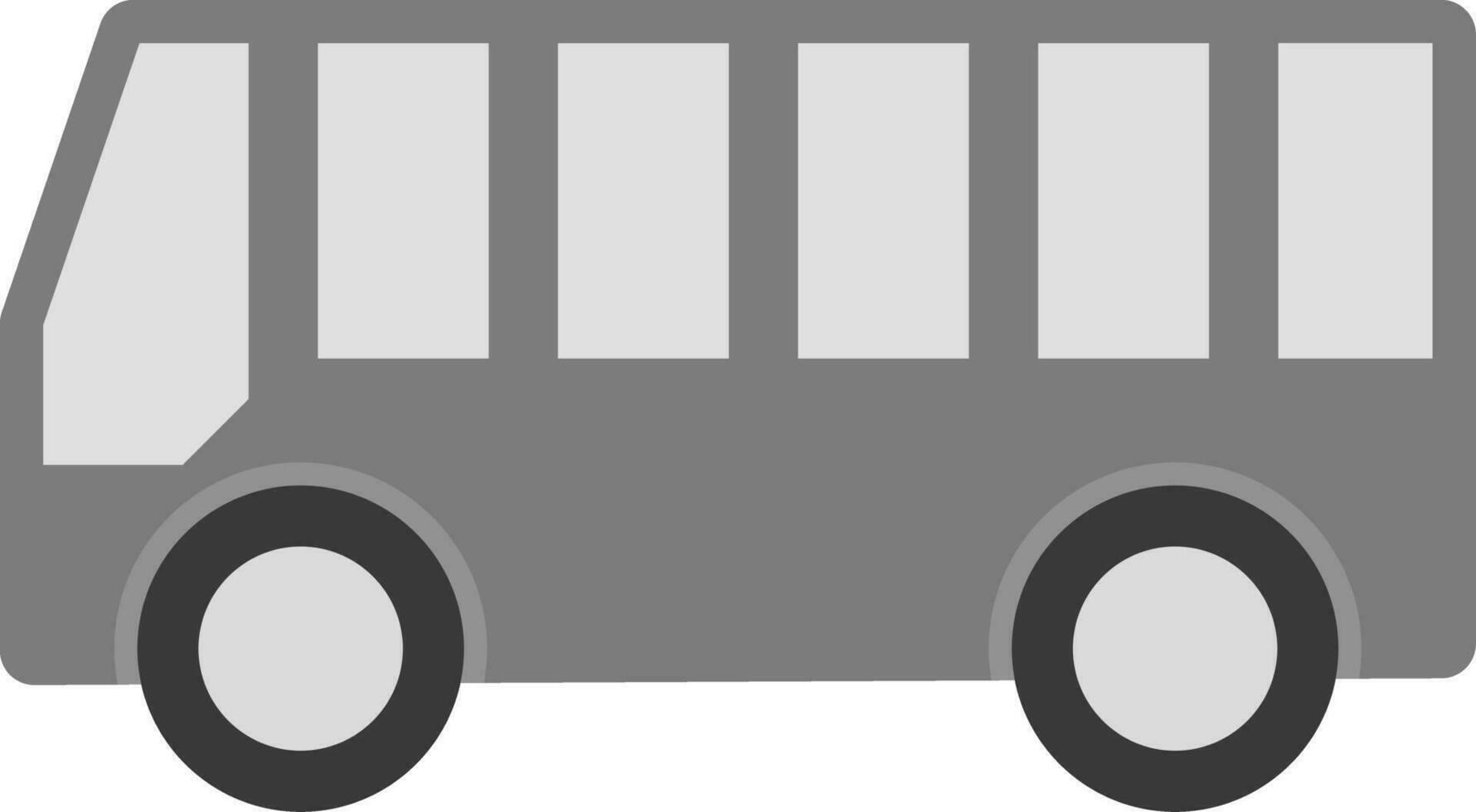 design de ícone criativo de ônibus vetor