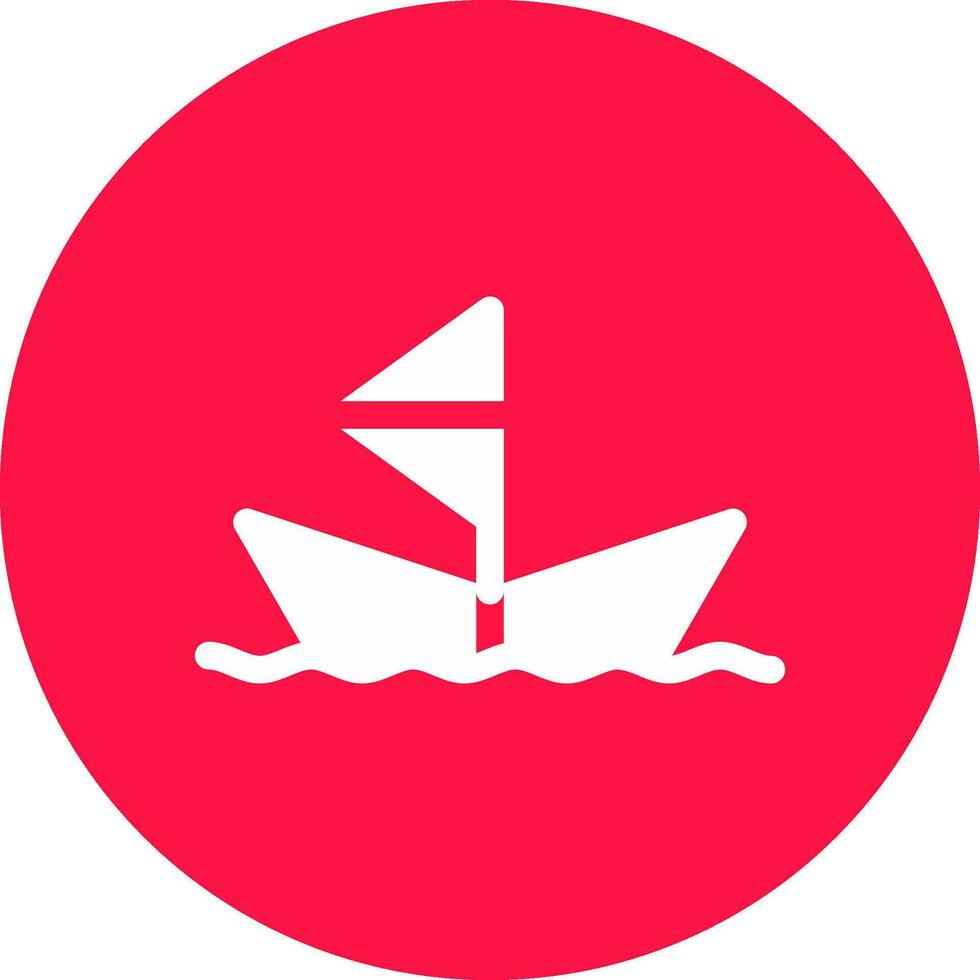 papel barco criativo ícone Projeto vetor