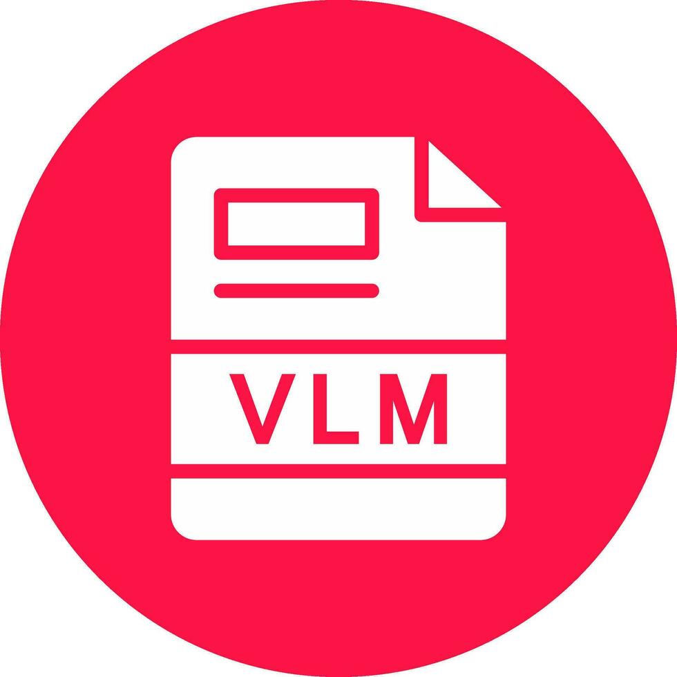 vlm criativo ícone Projeto vetor