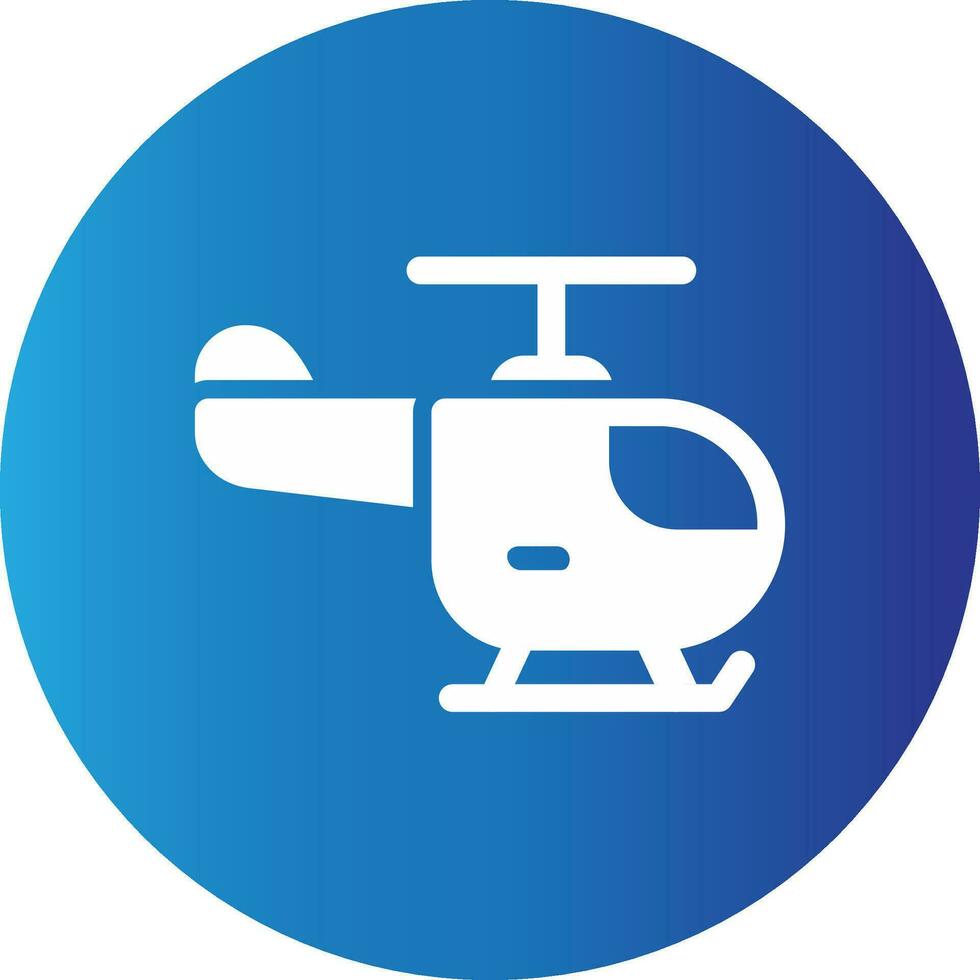 helicóptero criativo ícone Projeto vetor