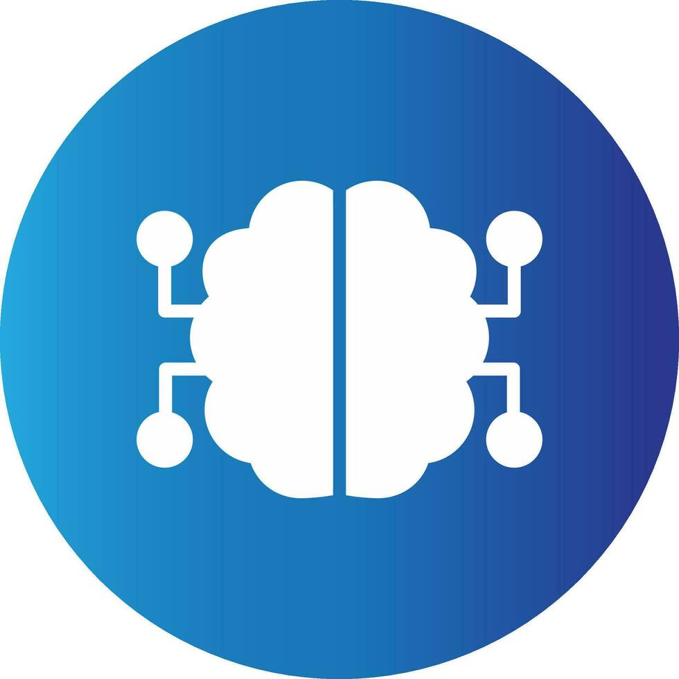 neurônios o circuito criativo ícone Projeto vetor