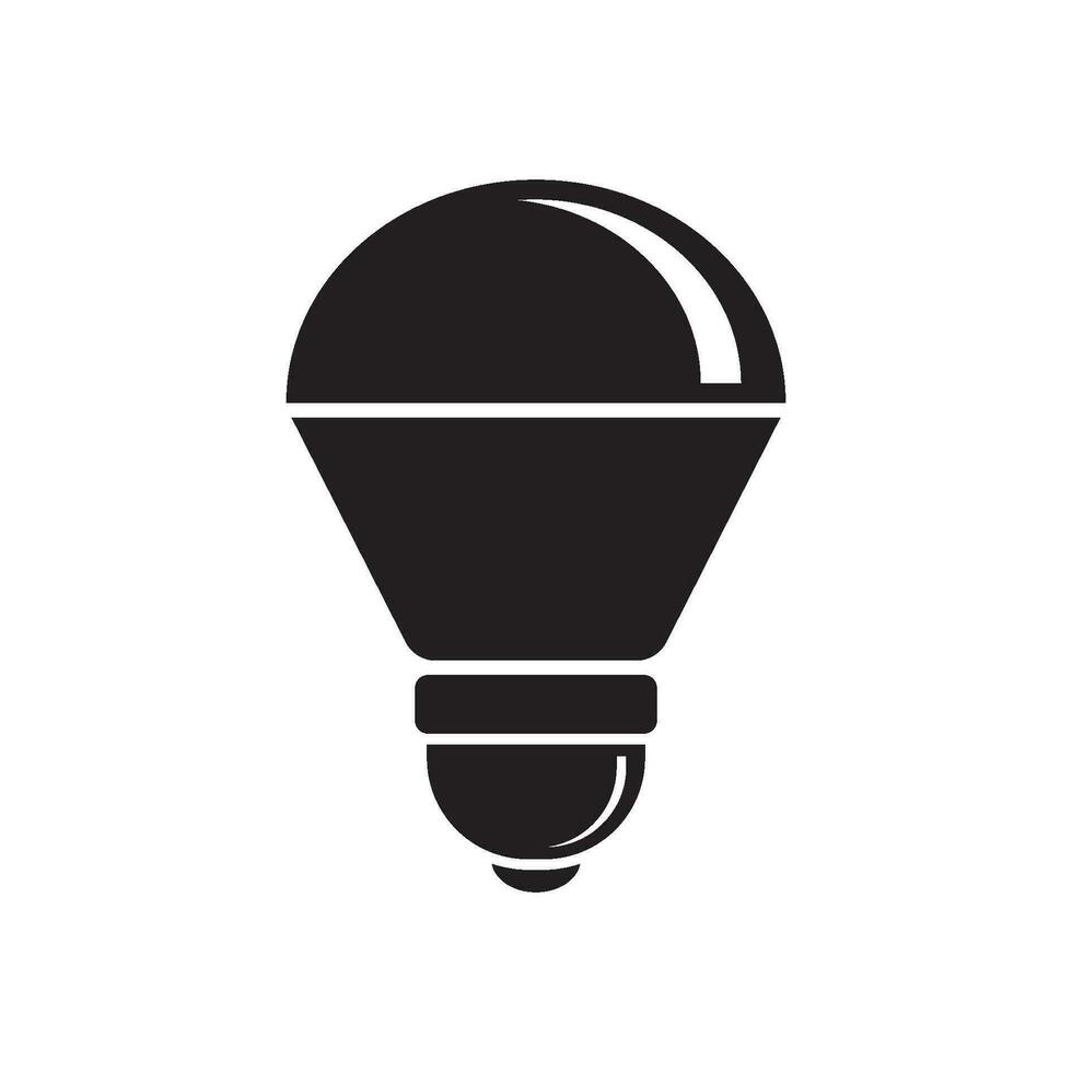 vetor fluorescente lâmpadas ícone logotipo vetor Projeto modelo