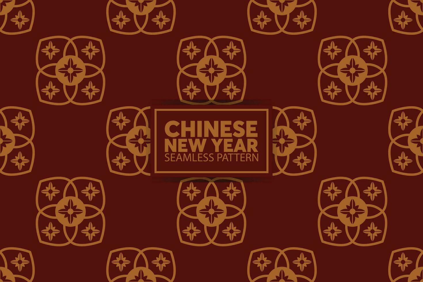 chinês Novo ano 2024 moderno arte Projeto dentro vermelho e ouro cor para cobrir, cartão, poster, bandeira. vetor