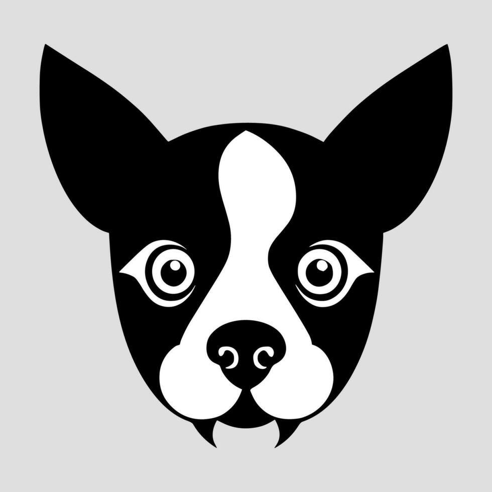 fofa cachorro vetor Preto e branco desenho animado personagem Projeto coleção. branco fundo. animais de estimação, animais.