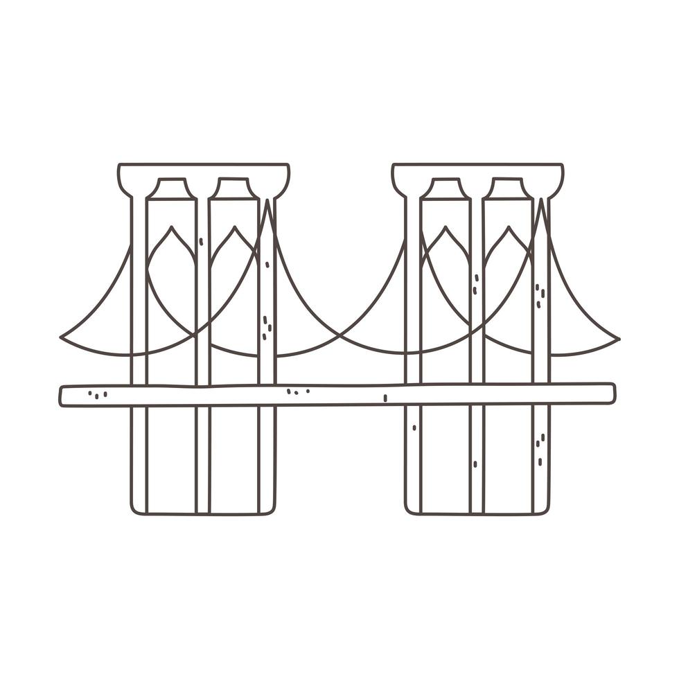 esboço da arquitetura da ponte vetor