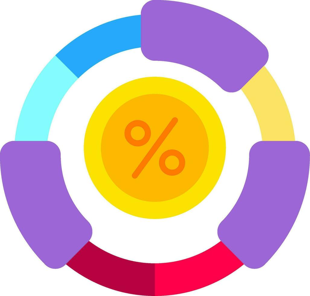 linha de proporção ícone preenchido vetor