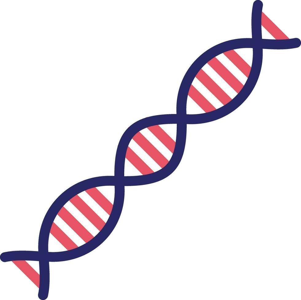 ícone de vetor de DNA