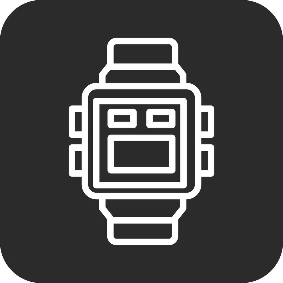 ícone de vetor de smartwatch