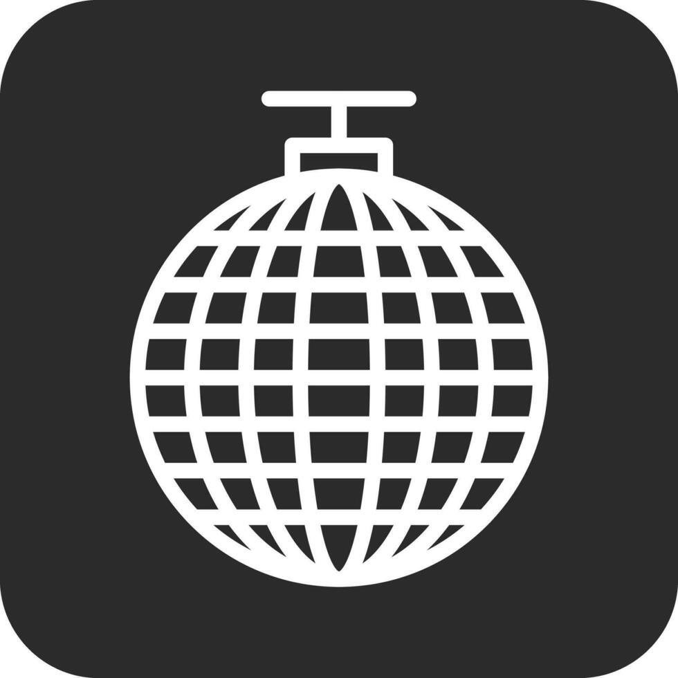 ícone de vetor de bola de discoteca