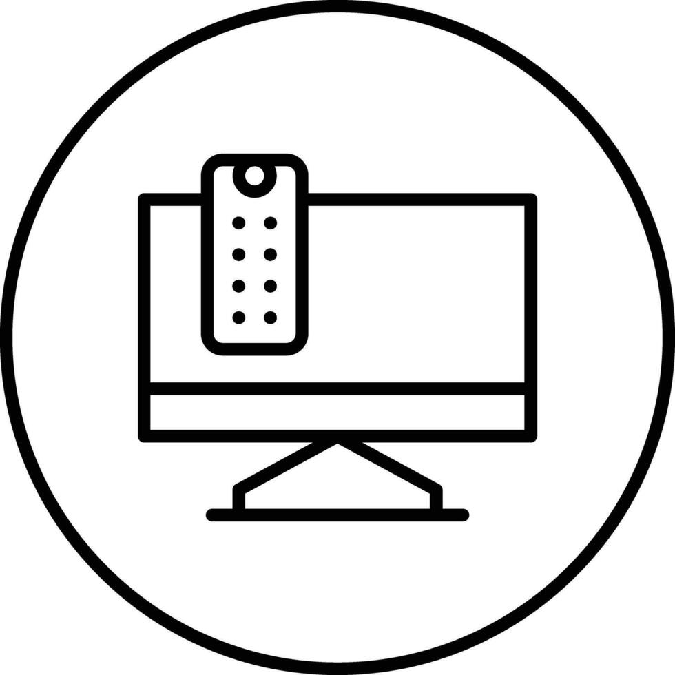 televisão monitor vetor ícone