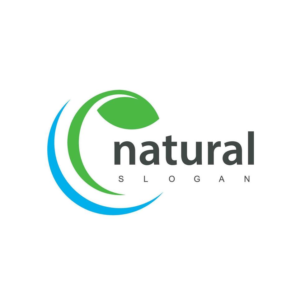 natural produtos logotipo ícone, fresco comida, círculo pacote, beleza flora, farmacia ícone. vetor