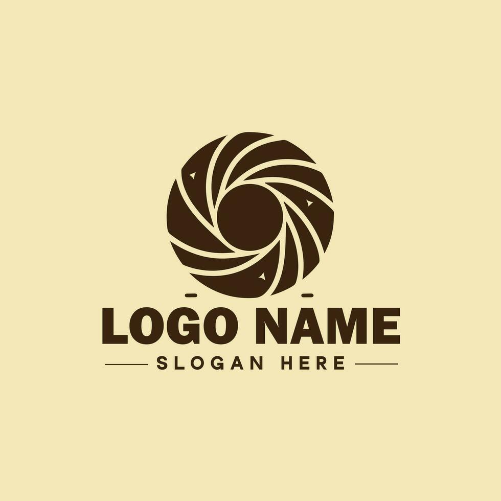 fotografia logotipo ícone estúdio fotógrafo foto companhia marca logótipo moderno logotipo modelo editável vetor