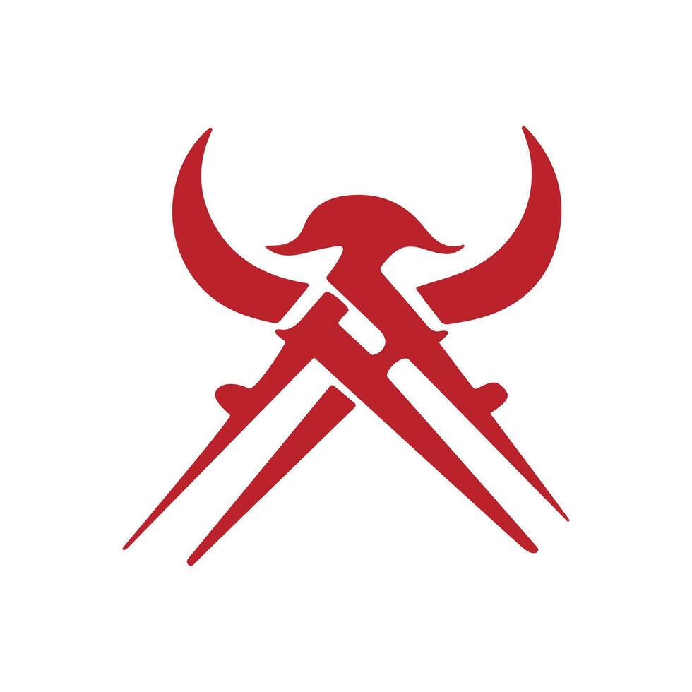 viking logotipo Projeto vetor modelo