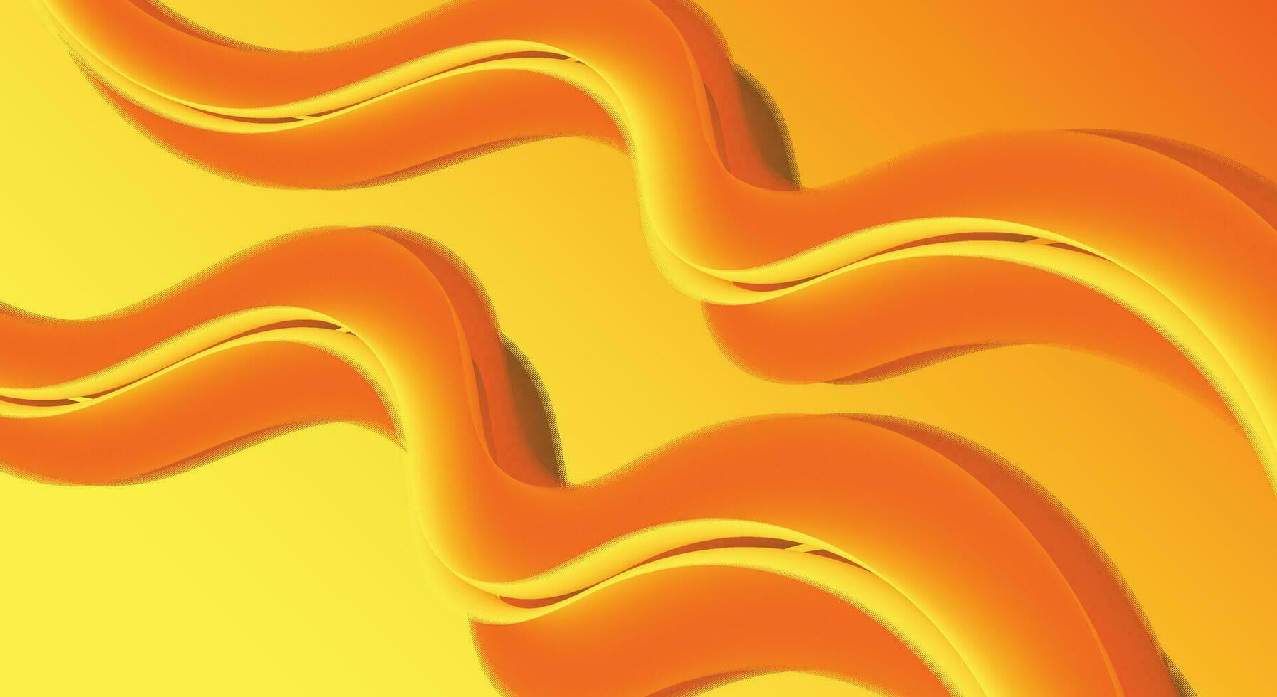 abstrato fundo fluido com amarelo cor vetor