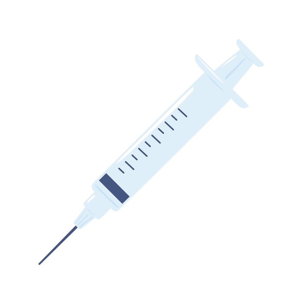ícone de seringa médica vetor