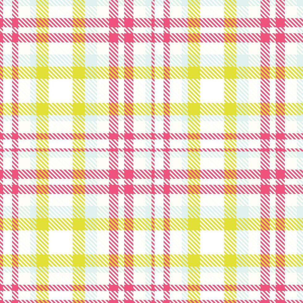 tartan xadrez desatado padronizar. tecido de algodão padrões. modelo para Projeto ornamento. desatado tecido textura. vetor ilustração