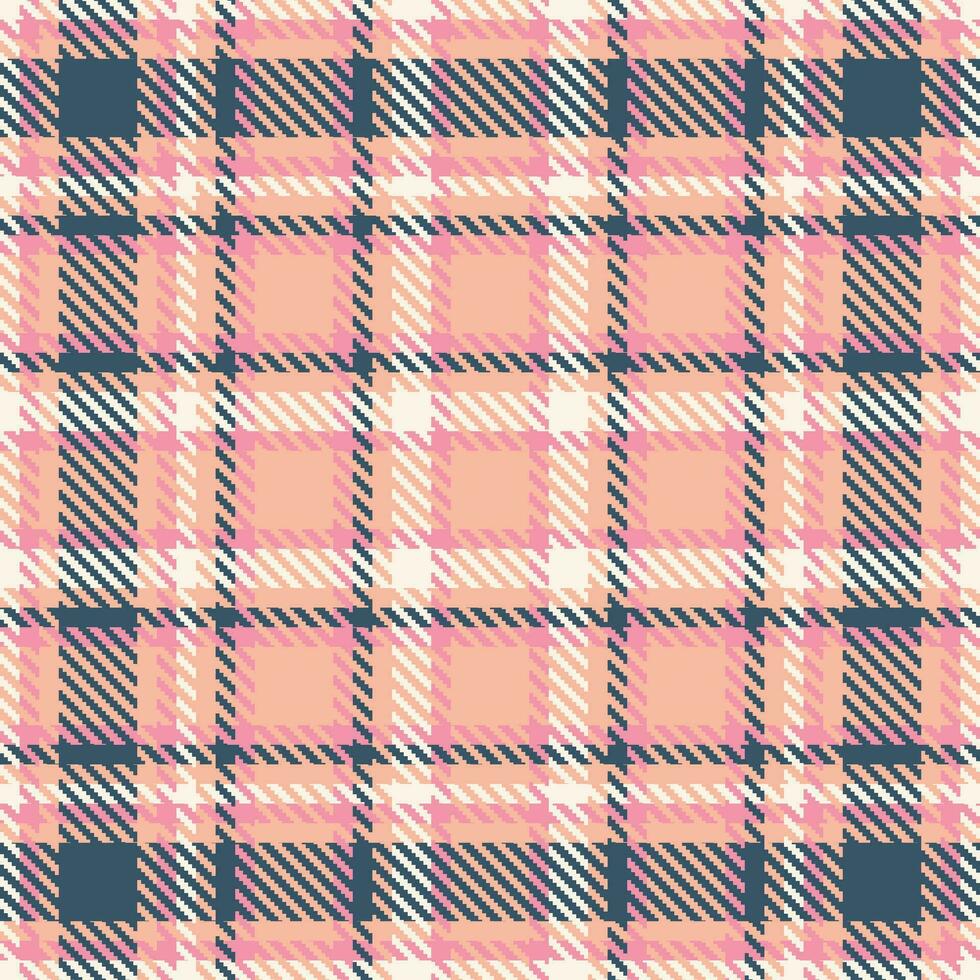 tartan xadrez desatado padronizar. tradicional escocês xadrez fundo. tradicional escocês tecido tecido. lenhador camisa flanela têxtil. padronizar telha amostra incluído. vetor