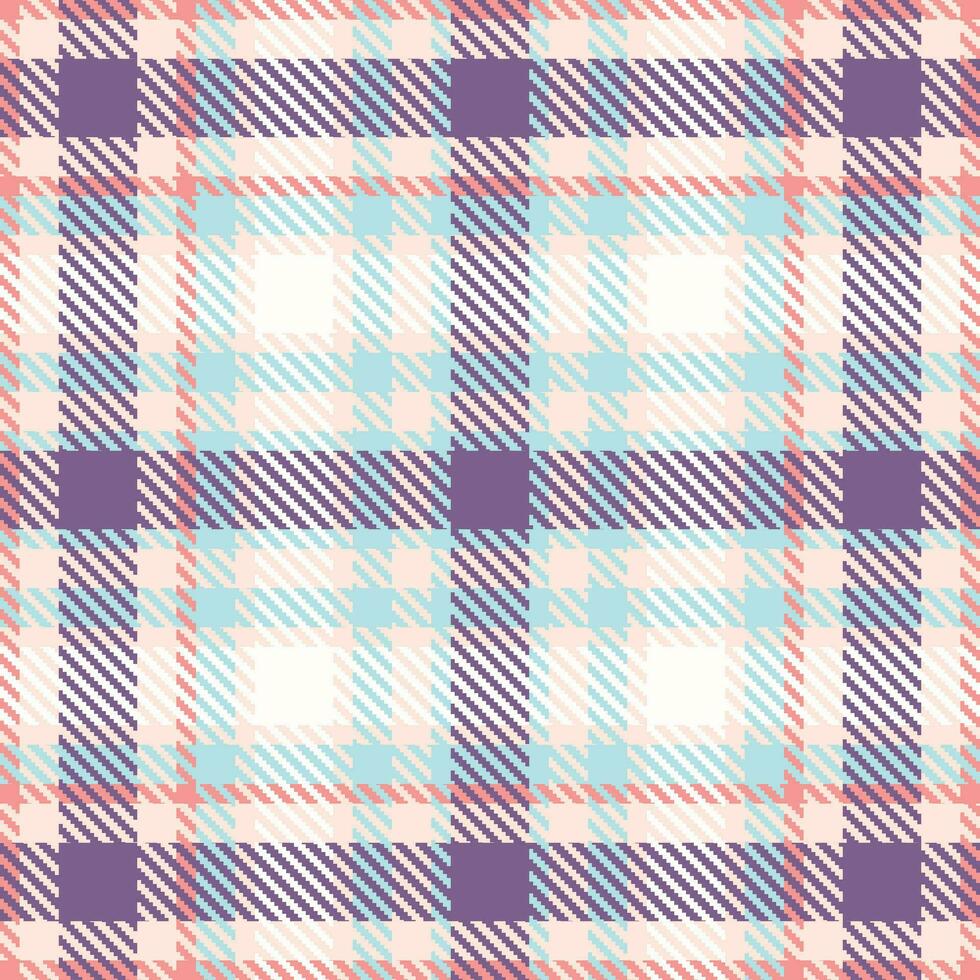 tartan xadrez padronizar desatado. xadrez padronizar desatado. modelo para Projeto ornamento. desatado tecido textura. vetor ilustração