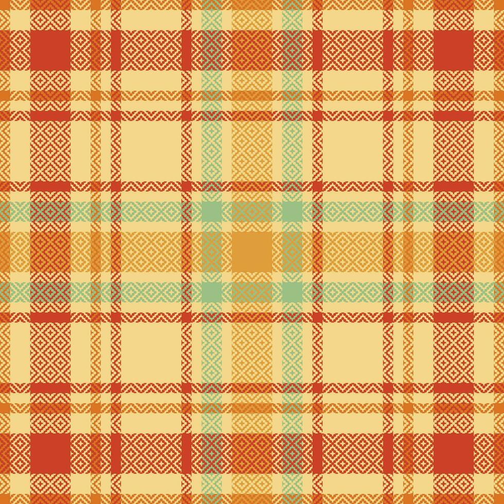 escocês tartan xadrez desatado padrão, tartan desatado padronizar. modelo para Projeto ornamento. desatado tecido textura. vetor ilustração