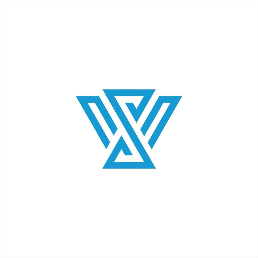 inicial carta ws logotipo ou sw logotipo vetor Projeto modelo