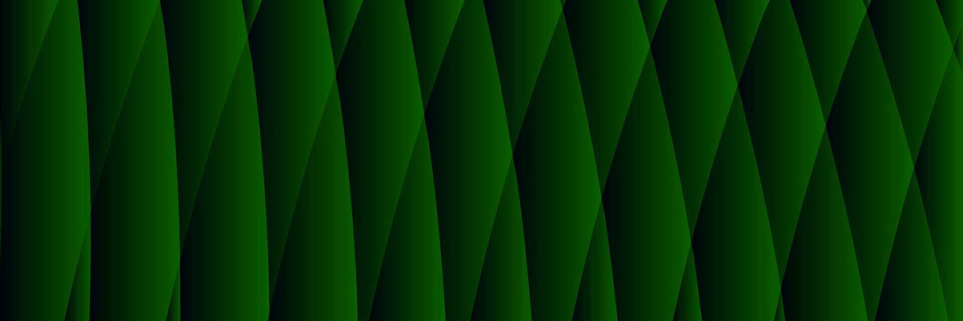 abstrato elegante Sombrio verde gradiente fundo vetor