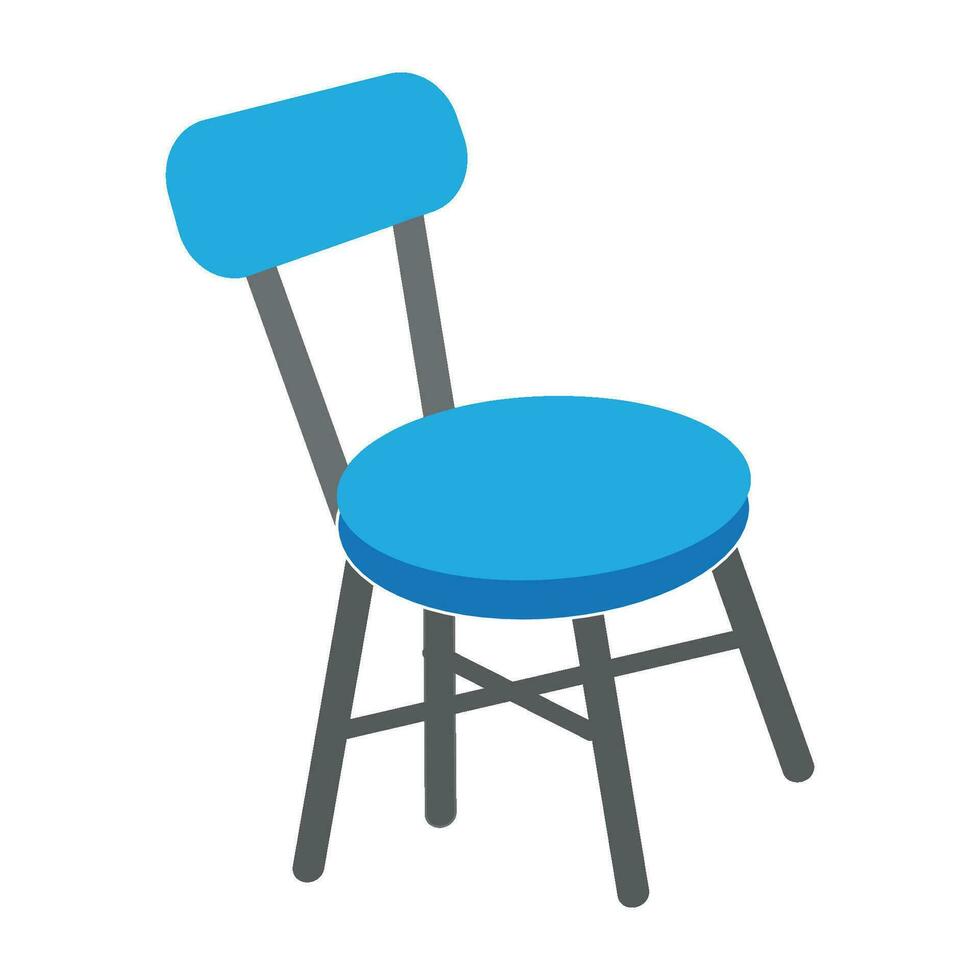 modelo de design de vetor de logotipo de ícone de cadeira