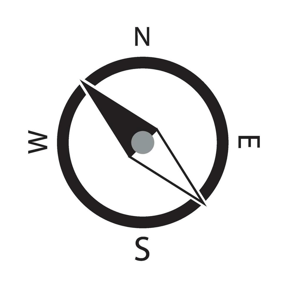 bússola ícone logotipo vetor Projeto modelo
