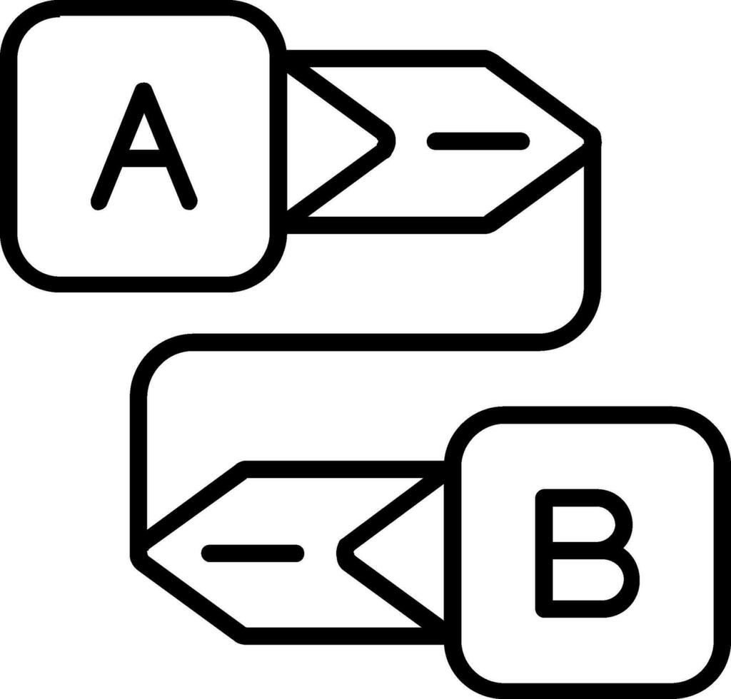 ícone de vetor de diagrama