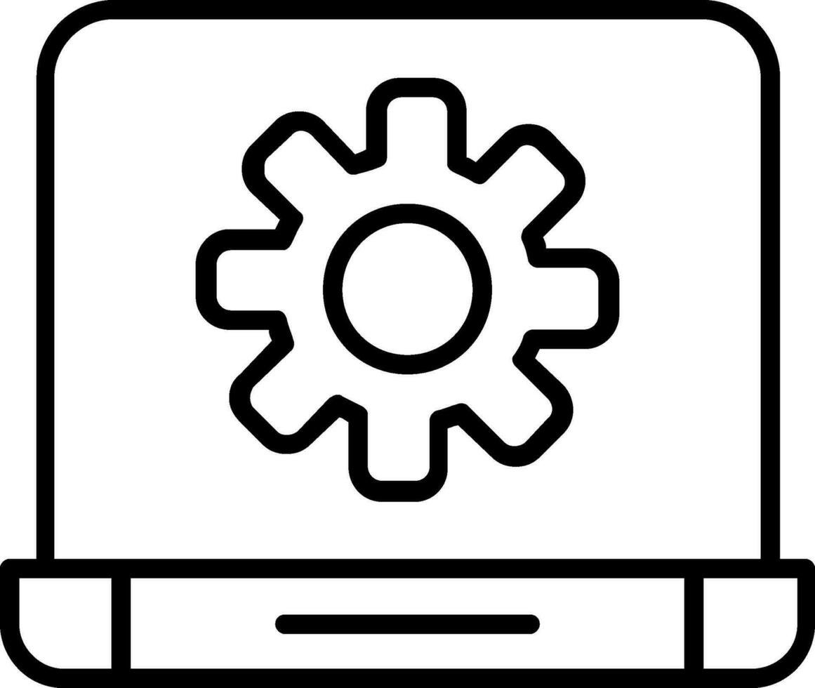 ícone de vetor de configurações