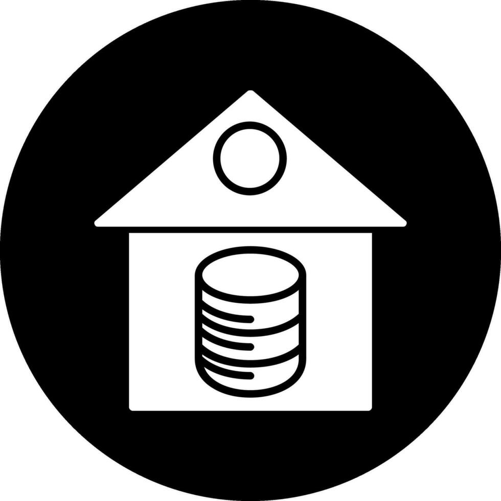 ícone de vetor de banco de dados