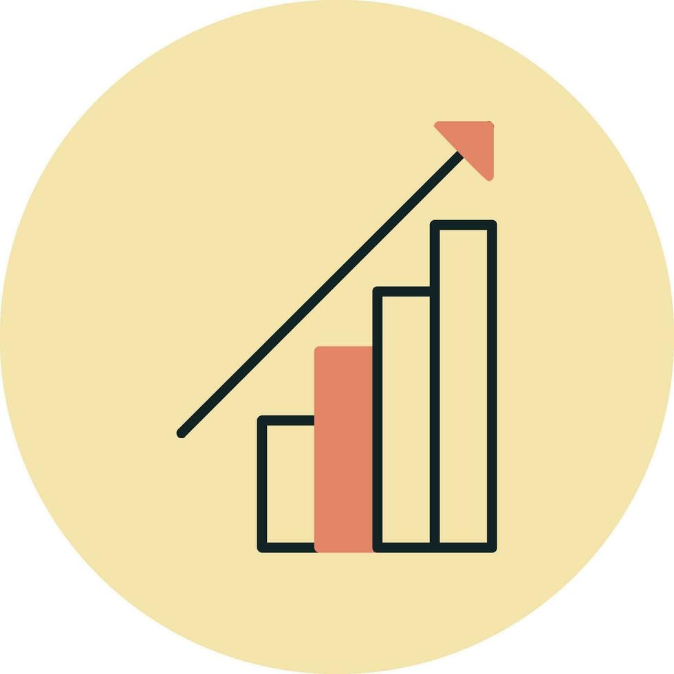 ícone de vetor de crescimento