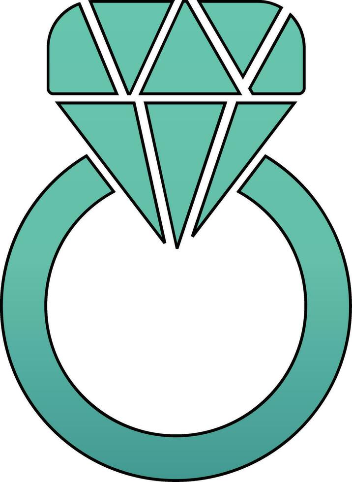 ícone de vetor de anel