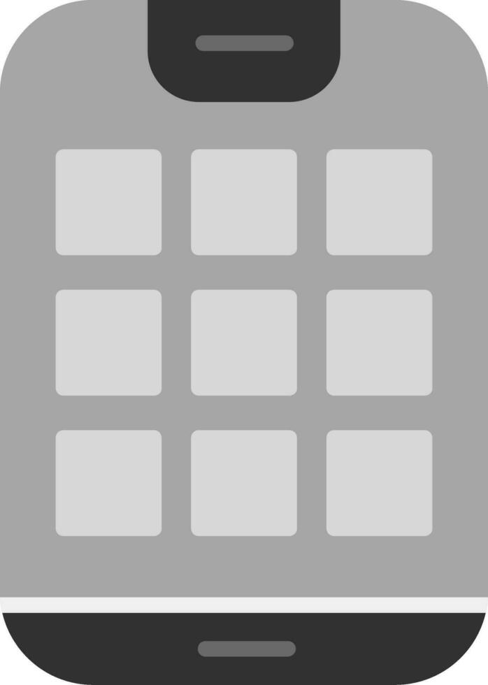 ícone de vetor de teclado de discagem