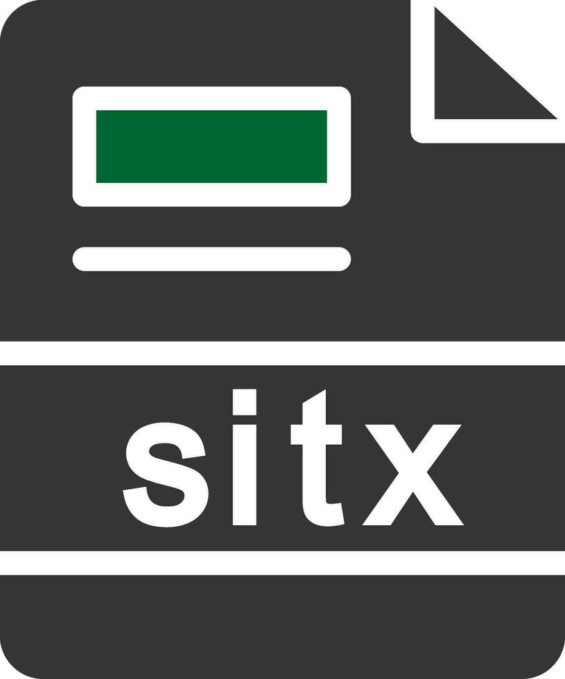 sitx criativo ícone Projeto vetor