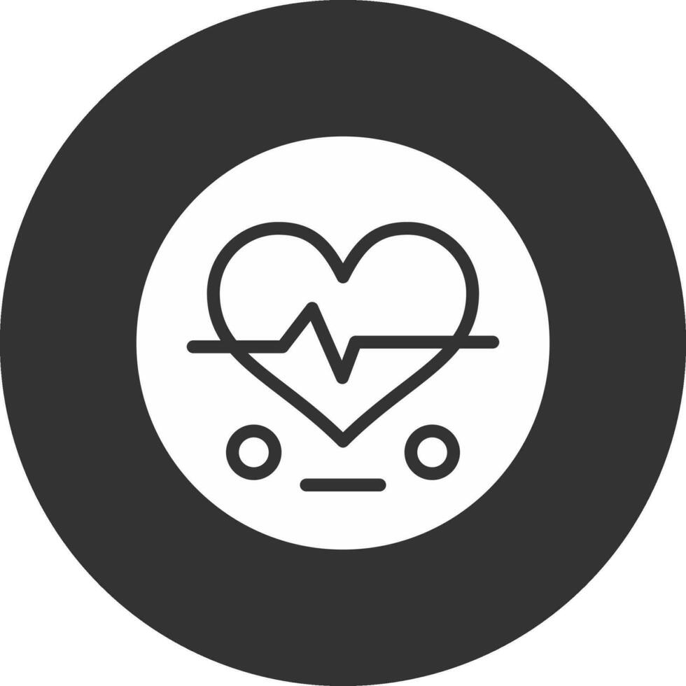 design de ícone criativo de frequência cardíaca vetor