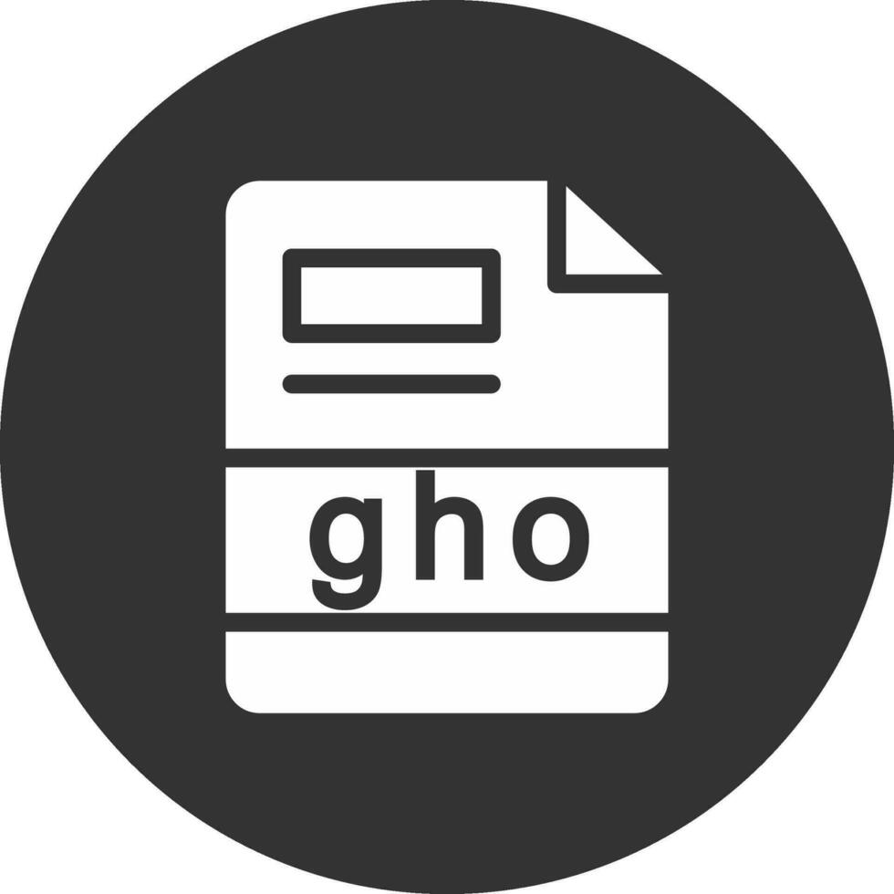 gho criativo ícone Projeto vetor