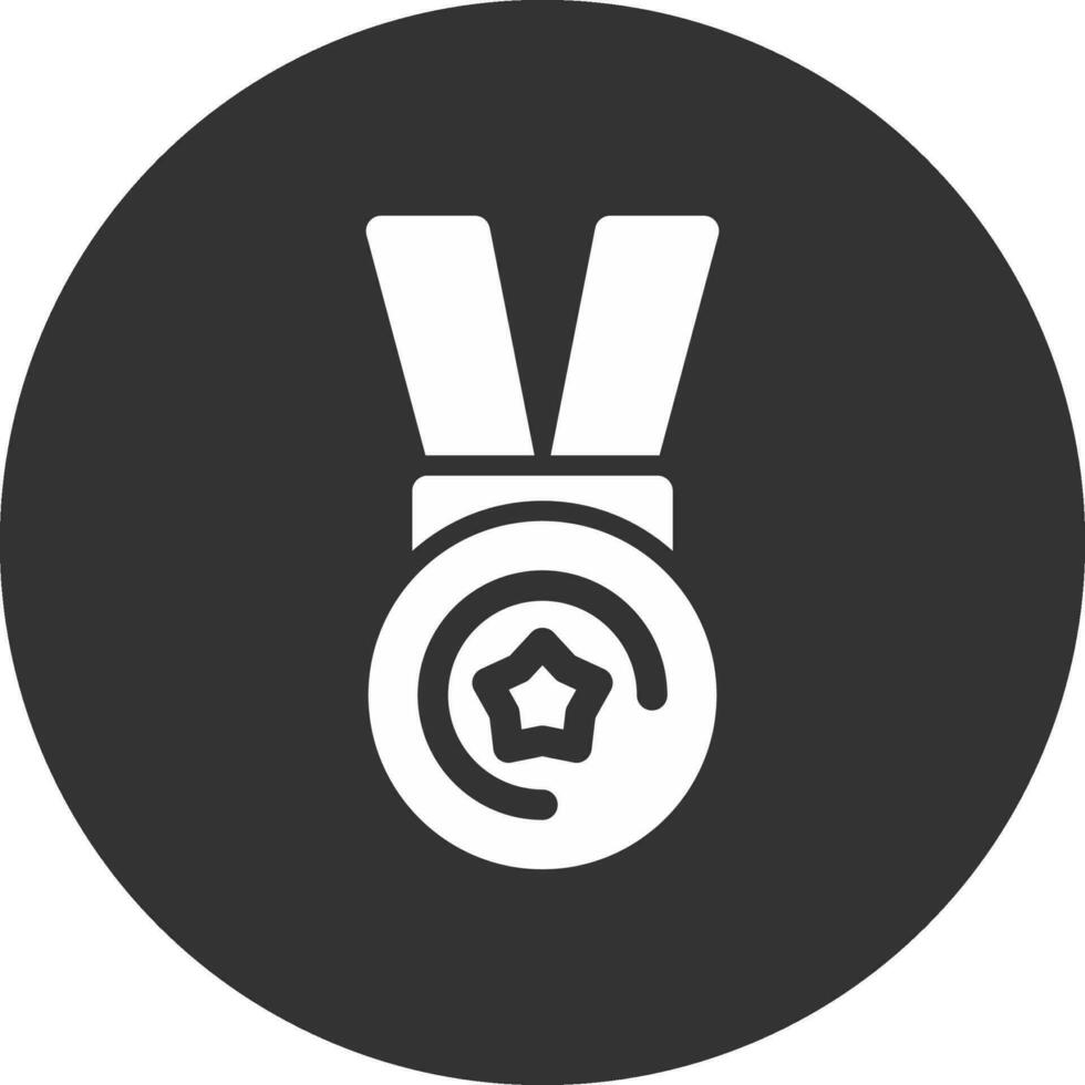 design de ícone criativo de medalha vetor