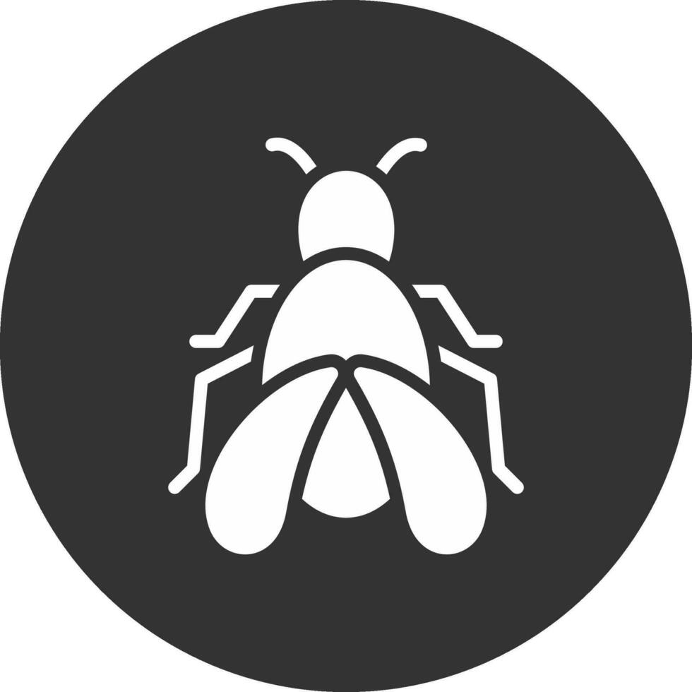 design de ícone criativo de bug vetor